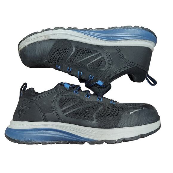 Herman Survivors Men's Black Cassle Composite Toe Work Shoes - Picture 5 of 10